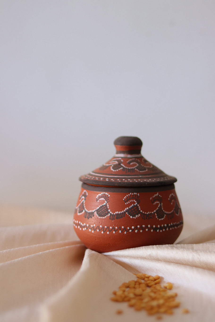 Hand-Painted Serving Bowl small