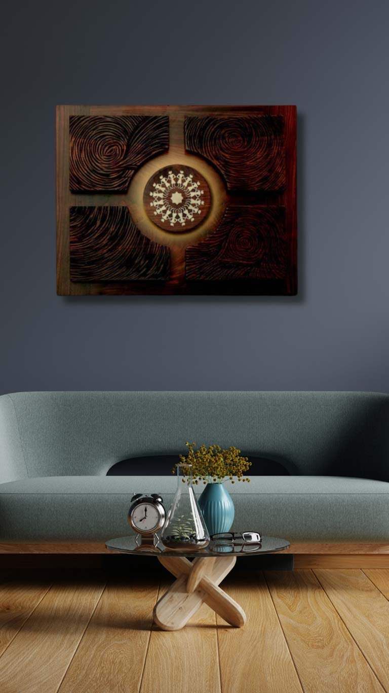 Zen Wall Décor Lamp