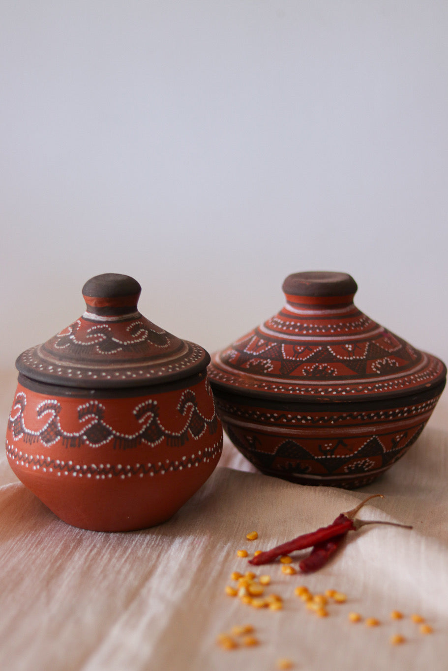 Hand-Painted Serving Bowl small