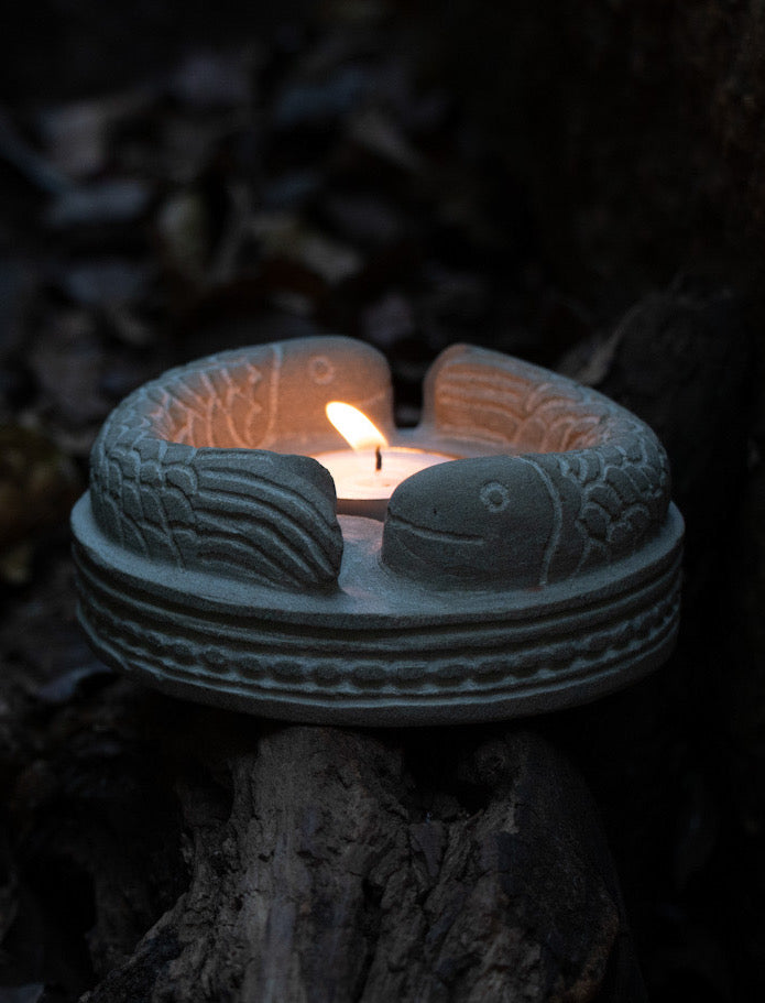 Fish Form Tea light