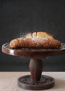 Carved Cake Stand