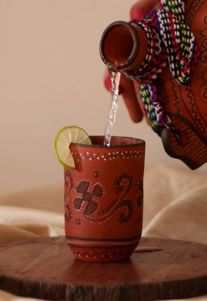 Khavda hand painted glass