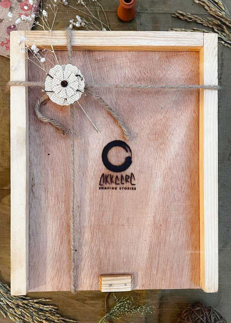 hand crafted wooden gift hamper box of akkaara 