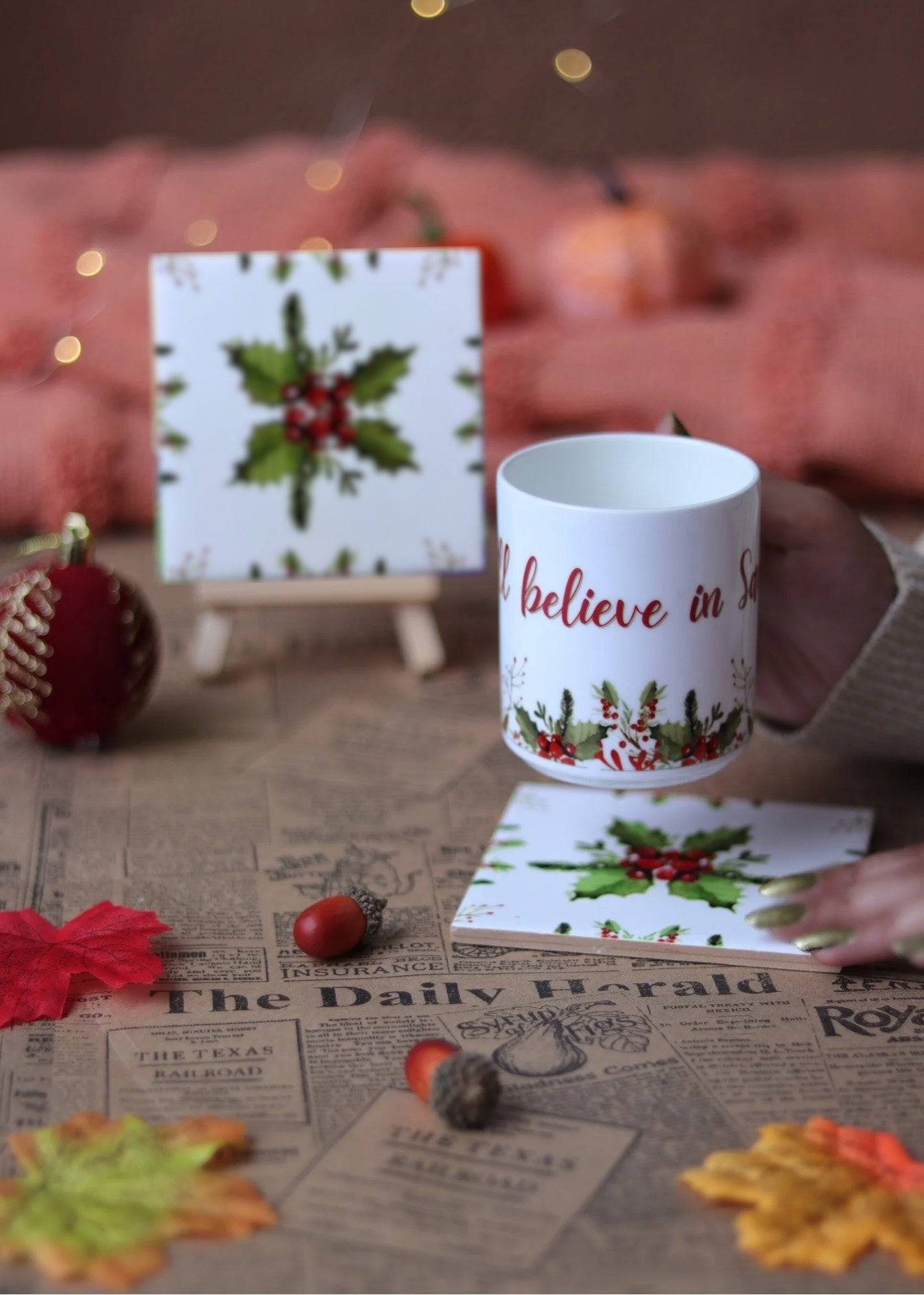 Spiced coconut candle Winter hamper