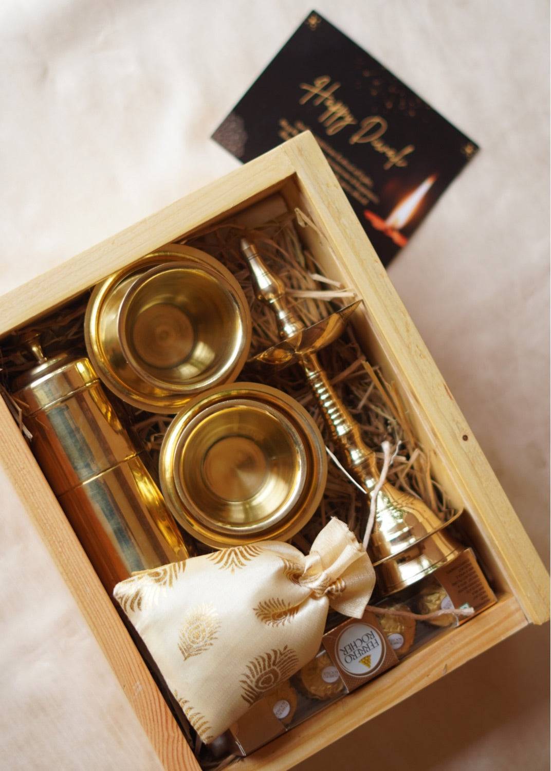 Brass Filter Coffee Gift Hamper – South Indian Festive Gift