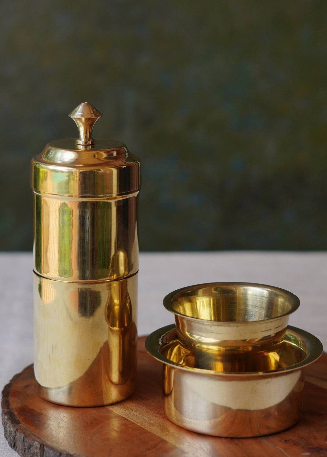 Brass Filter Coffee Gift Hamper – South Indian Festive Gift