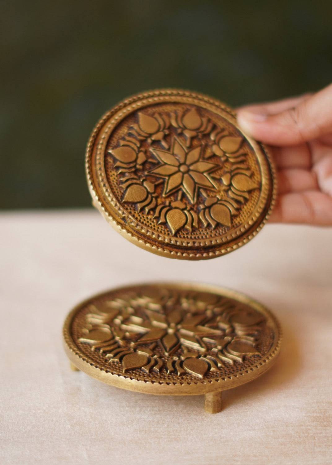 Brass Lakshmi Idol Gift Hamper – Elegant Diwali Gift for Family & Friends