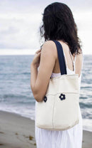 Hand Embroidered Tote Bag – Sustainable Canvas