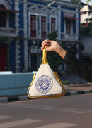 The Blue Beaded Handbag