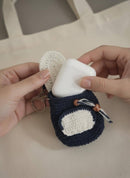 Crochet Mini Pouch – For AirPods, Coins & Lipsticks