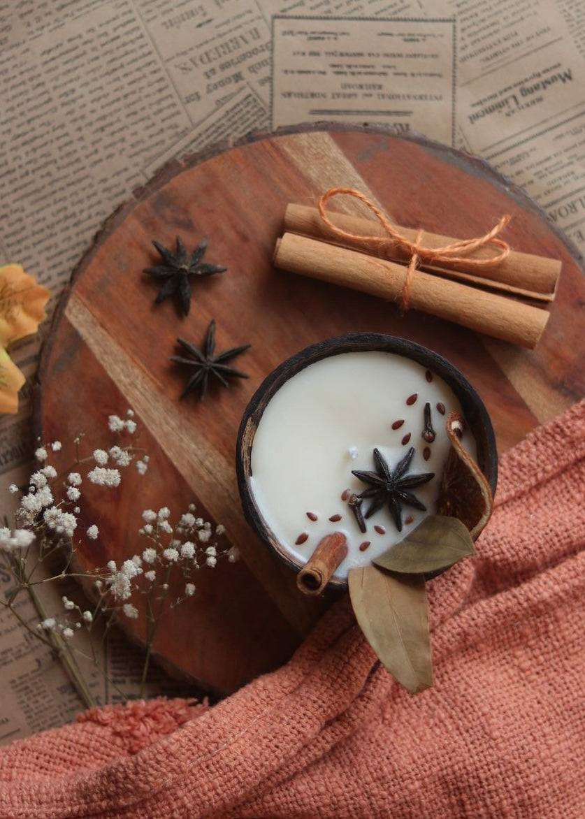 Spiced coconut candle