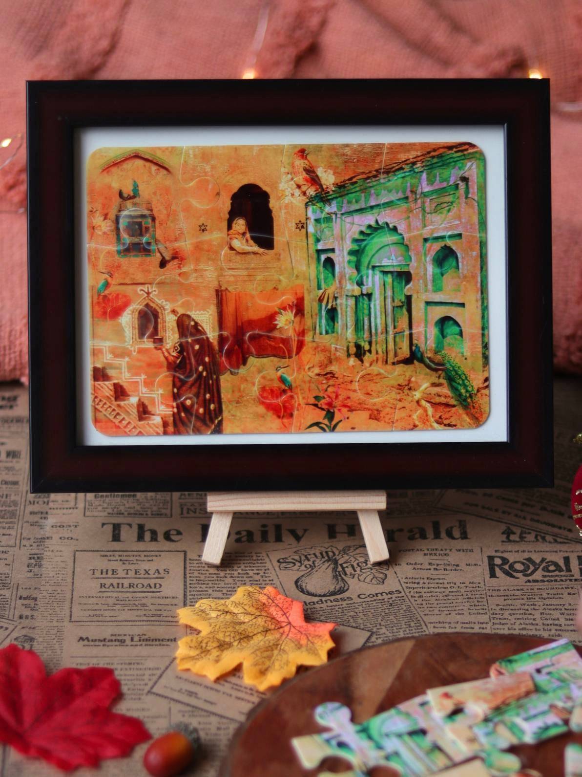 The Rajwada- DIY Puzzle Wooden Frame