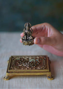 Brass Lakshmi Idol Gift Hamper – Elegant Diwali Gift for Family & Friends