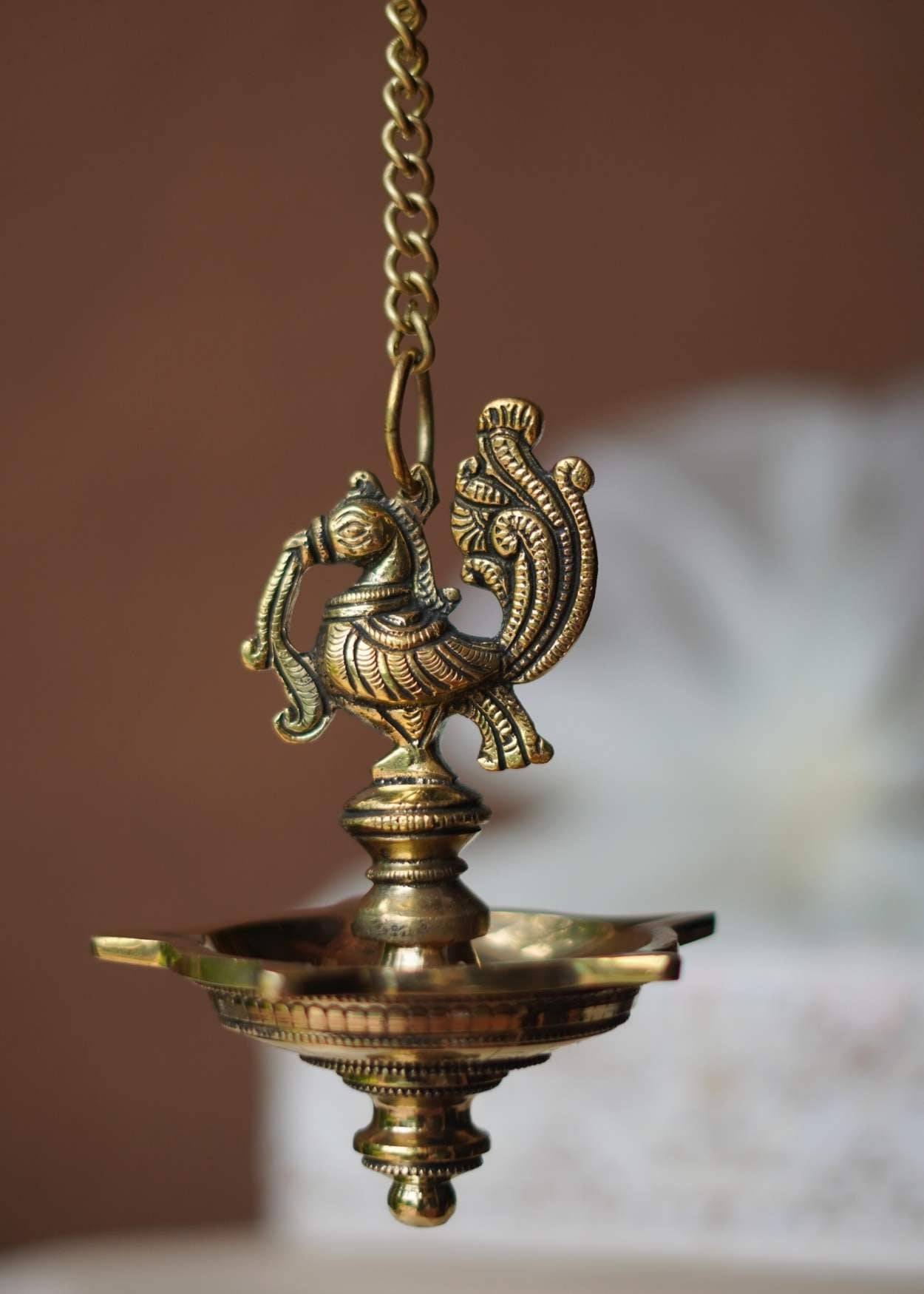 Brass Peacock Diya Gift Hamper – Premium Corporate Diwali Gifting