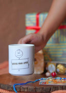 Certified Mood-Lifter Cup Rakhi Hamper