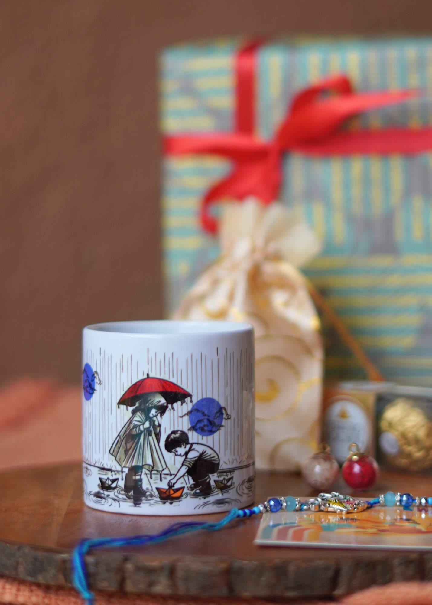 Paperboat Cup & Coaster hampers for brothers & sister